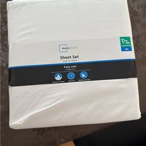 Mainstays Twin/TXL Size Sheet Set